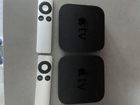 2 st. äldre Apple TV med fjärr