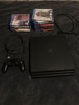 Playstation 4 Pro + 15 spel