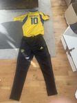 Adidas byxor Manchester U+ Sverige tröjan Zlatan stl 158-16