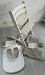 stokke tripp trapp stol inkl babyset, bricka, dynor mm