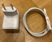 belkin 30W USB-C vägg laddare & ladd kabel 