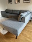 2,5-sits+divan soffa