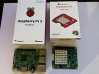 Raspberry Pi 3 med Sense HAT