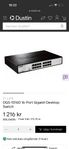 D-Link  DGS-1016D 16-Port Gigabit Desktop Switch BV