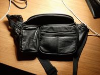 Mens leather belt bag