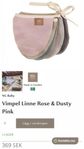 Vimpel Linne rose och dusty pink NG Baby