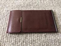 PLÅNBOK / WALLET (Skinn/Läder/Leather) Nyskick/Like New!