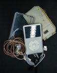 iPod Classic 80gb (128gb), med tillbehör.