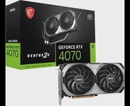 MSI GeForce RTX 4070 VENTUS 2X E1 12G OC