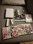 Nintendo Wii med 5 spel