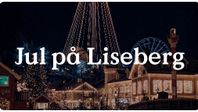 4 biljetter (entré+åkband) till Liseberg 22/11