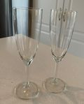 champagne glas 2st