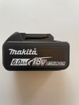 Makita batteri Nytt 18v 6Ah