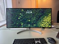 LG 34" ultra wide-skärm (34WK95U-W)