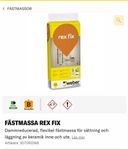 Fästmassa rex fix