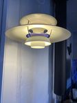 PH 5 vit taklampa Louis Poulsen dansk design! 70 tal 