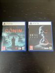 Ps 5 Spel Rise of the RONIN Until Dawn