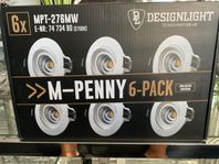 M-PENNY 6-PACK INKLUSIVE DRIVDON DESIGNLIGHT,