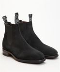 RM Williams Blaxland G Boot Suede Black Stl.41,5