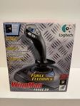 Logitech joystick med vibration!