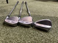 SM9, Vokey Titleist, 60, 56, 50 grader 