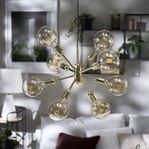 Taklampa Sputnik  design guld , Northlight  