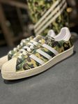 Adidas Superstar Bape ABC camo green