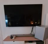 Samsung 55 tum smart tv med ljudbar och woo