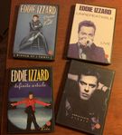 Smart humor: 4 dvd-filmer med Eddie Izzard