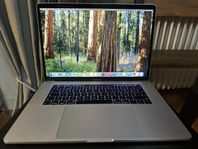 MacBook Pro 15” -16GB RAM, 2TB SSD, Touchbar -i gott skick