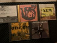 5 Cd-skivor med R.E.M.