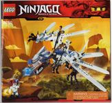 Lego Ninjago 2259 + 2260 Ice Dragon + Skull Motorcycle