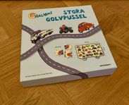 Halvans stora golvpussel