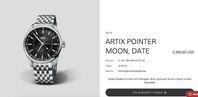 Ny Oris Artix Pointer Moon Date 