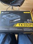 Power supply - Corsair TX550M 