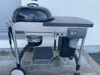 Weber kolgrill med gasoltändning