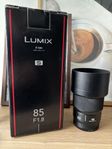 Panasonic Lumix 85mm f1.8 S 