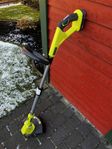 Ryobi grästrimmer inkl batteri