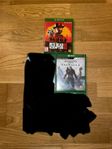 red dead redemption 2 och assasin crews vallgalla xbox one