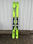 Salomon TNT 161 nyslipade & nyvallade m bindningar