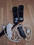 Nintendo wii kontroller motion plus med nunchack 