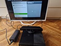 Xbox 360 500 GB, Kinect, 2 handkontroll, 9 spel. 