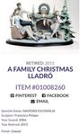 äkta A Family Lladro Christmas 