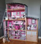 Stort Barbie Dockhus