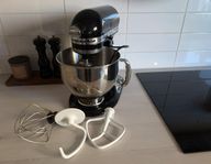 KitchenAid köksassistent,  Svart högblank