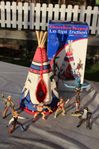 Cherokee Teepee indianer western cowboys TIPI Helt ny!