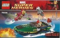 Lego 76006 Iron Man: Extremis Sea Port Battle