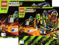 Lego Power Miners 8191 Lavatraz!