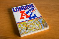 London A-Z - kartbok England Storbritannien