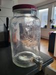 glass tank for water or drinks